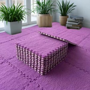 Covoraș Puzzle SoftTouch – Spumă moale cu suprafață plușată