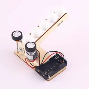 ⚙️ Kit STEM Educațional – Mașină de Lansat Mingea (Pitching Machine)