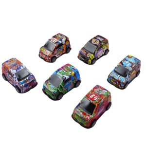 Set masinute metalice Die-Cast – 6 bucăți, Pull Back 🏎️