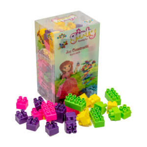 Joc de construcții – Building Toy (set de cuburi colorate) 68 piese
