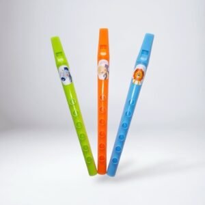 🎵 Set Instrumente Muzicale pentru Copii – Flaute Colorate, 3 Bucăți (3+ ani)