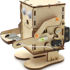 Robot Educativ DIY din Lemn