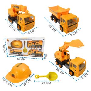 Set Truck Team Urban Construction